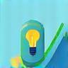 Icon representing innovation and adaptability