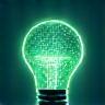 Lightbulb with circuits inside, representing AI-driven product innovation